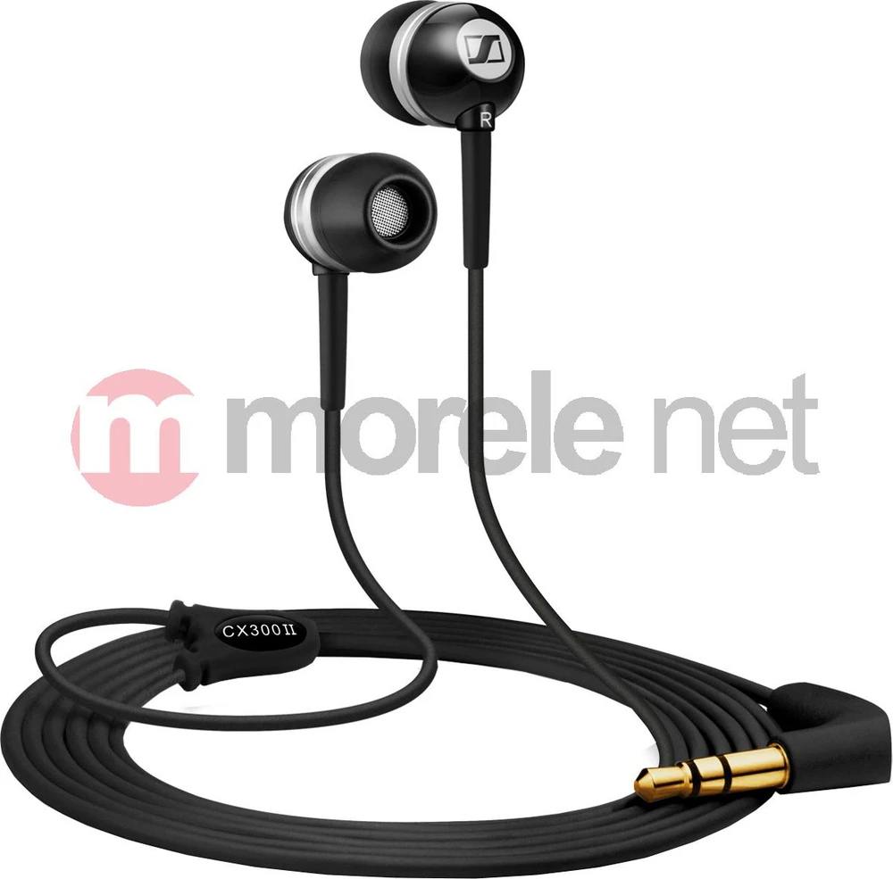 Wire ausinės Jack 3,5 mm Sennheiser CX 300-II Precision juodas