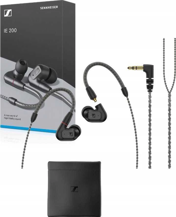 Ausinės Sennheiser IE 200 In-Ear Earphone Juodas EU