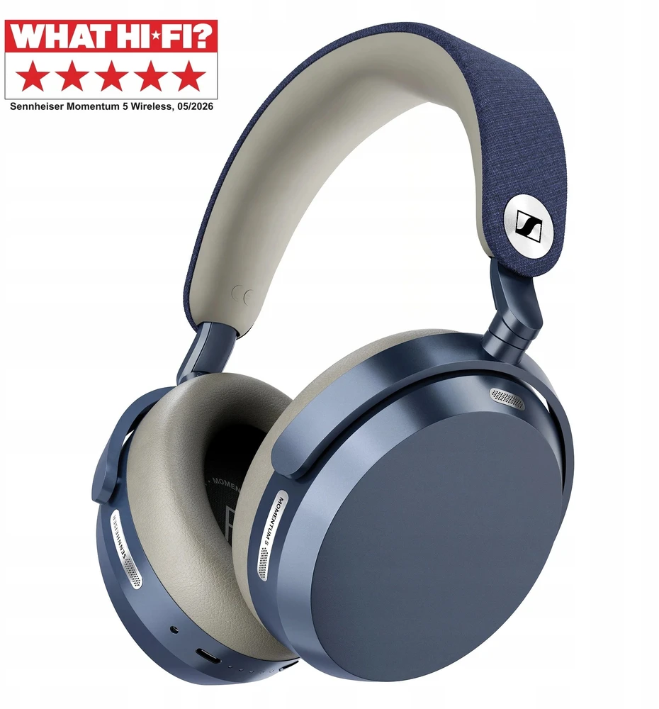 Ausinės Sennheiser MOMENTUM 5 Belaidės Denim