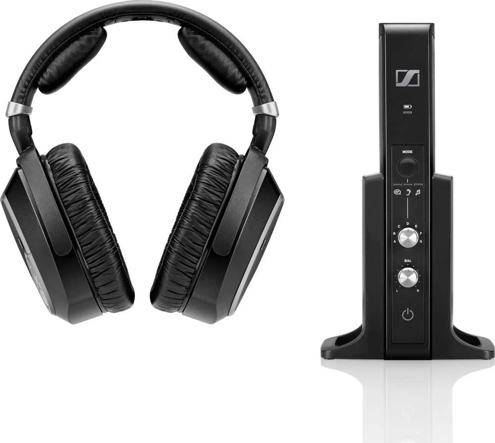 Sennheiser | Belaidės Ausinės | RS 195 | Over-ear | Belaidės | Juodas