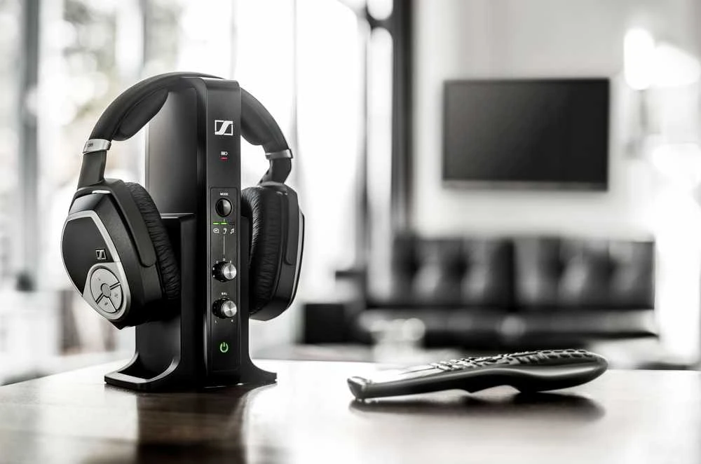Sennheiser | Belaidės Ausinės | RS 195 | Over-ear | Belaidės | Juodas