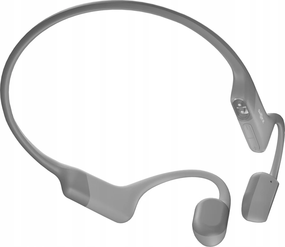 Ausinės Shokz Open Run, USB-C jungtis, Juodos spalvos