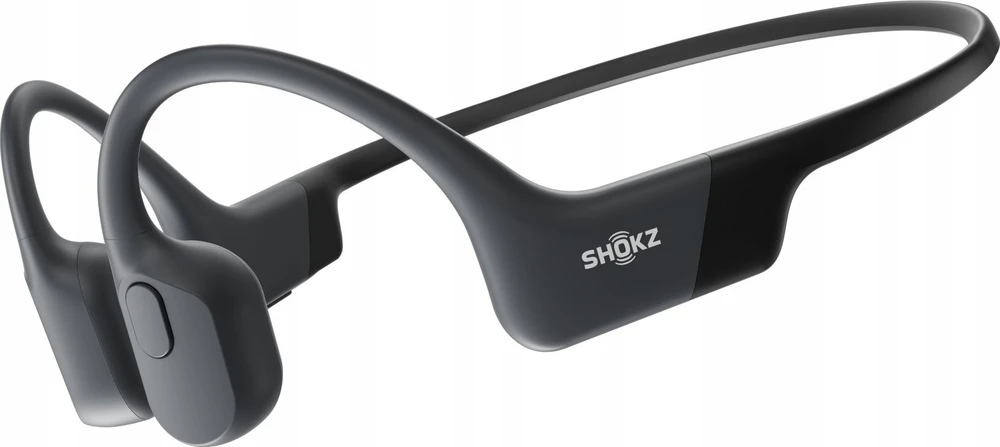 Ausinės Shokz Open Run, USB-C jungtis, Juodos spalvos