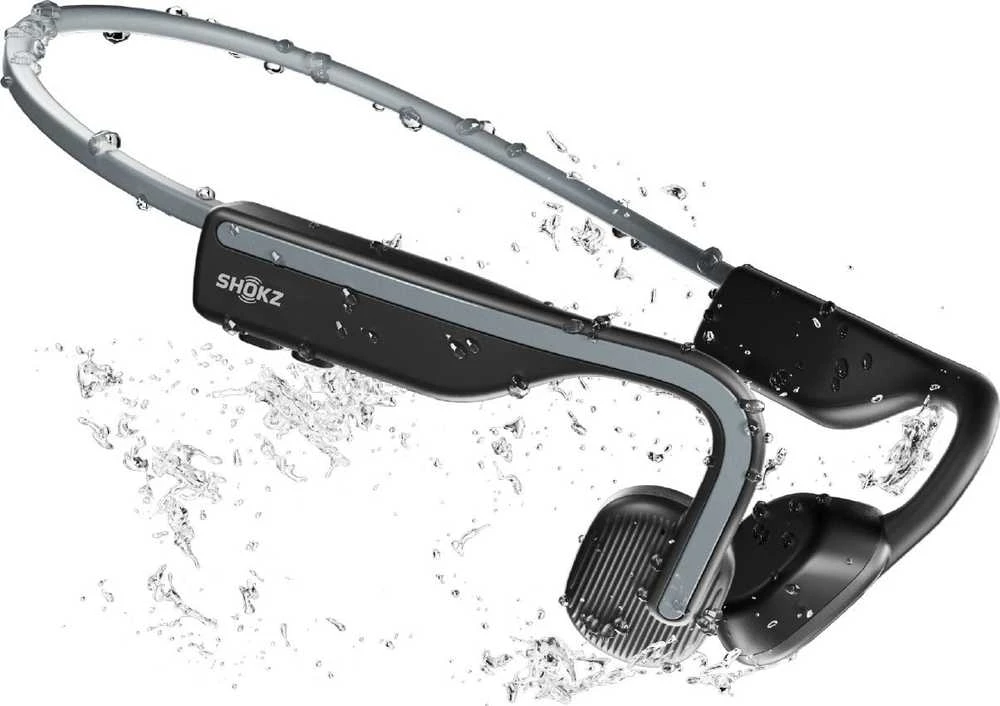 Belaidės ausinės Shokz Open Move, Pilkos