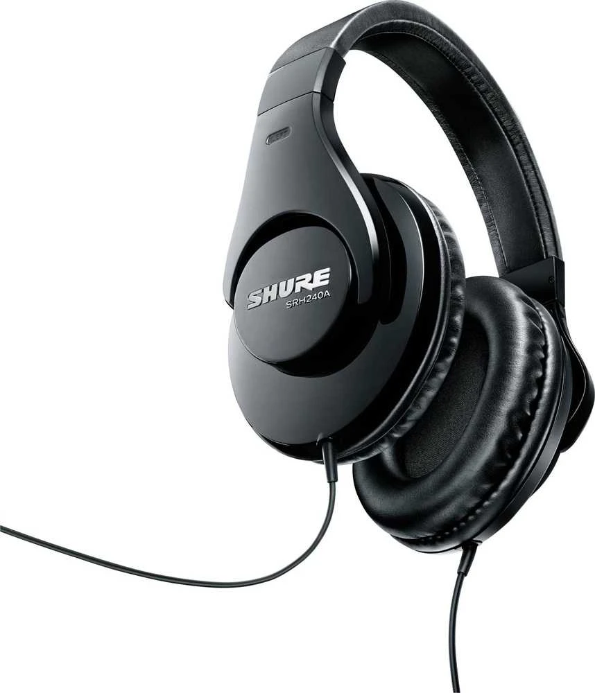Profesionalios kokybės Ausinės Shure SRH240A-BK-EFS