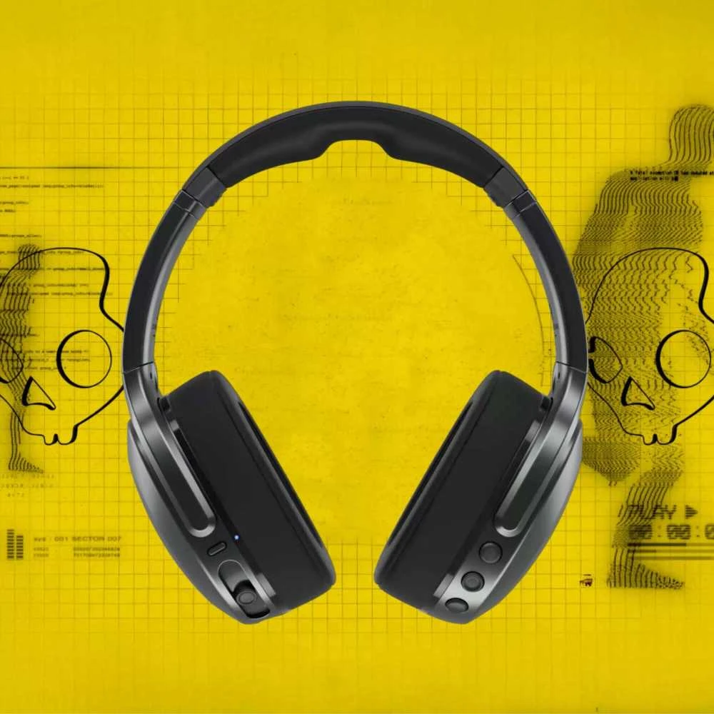 Skullcandy Crusher 540 juodos ausinės priekinis vaizdas