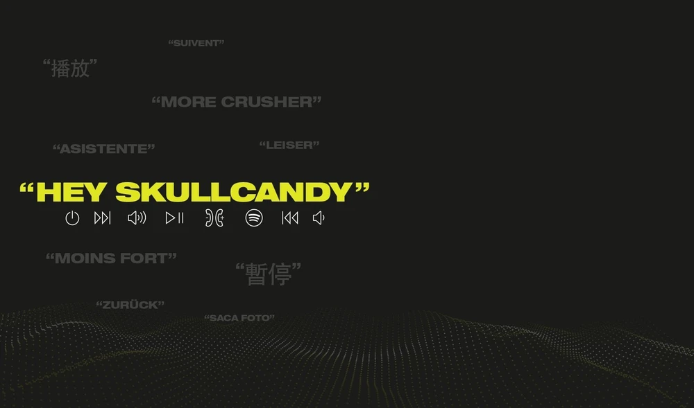 Belaidės Ausinės Skullcandy Crusher ANC 2, Baltos