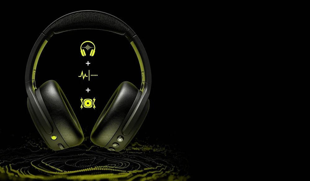Belaidės Ausinės Skullcandy Crusher ANC 2, Baltos