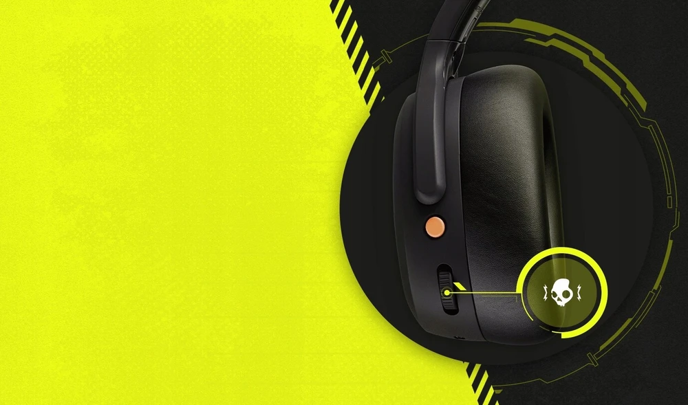 Belaidės Ausinės Skullcandy Crusher ANC 2, Baltos