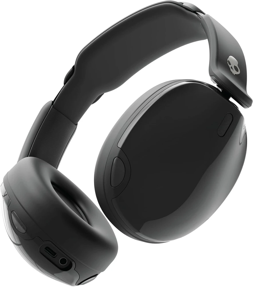 Skullcandy Hesh 540 Bluetooth Belaidės Over-ear Ausinės, BT 5.3, ANC 4, Juodas EU (S6HAW-T740)