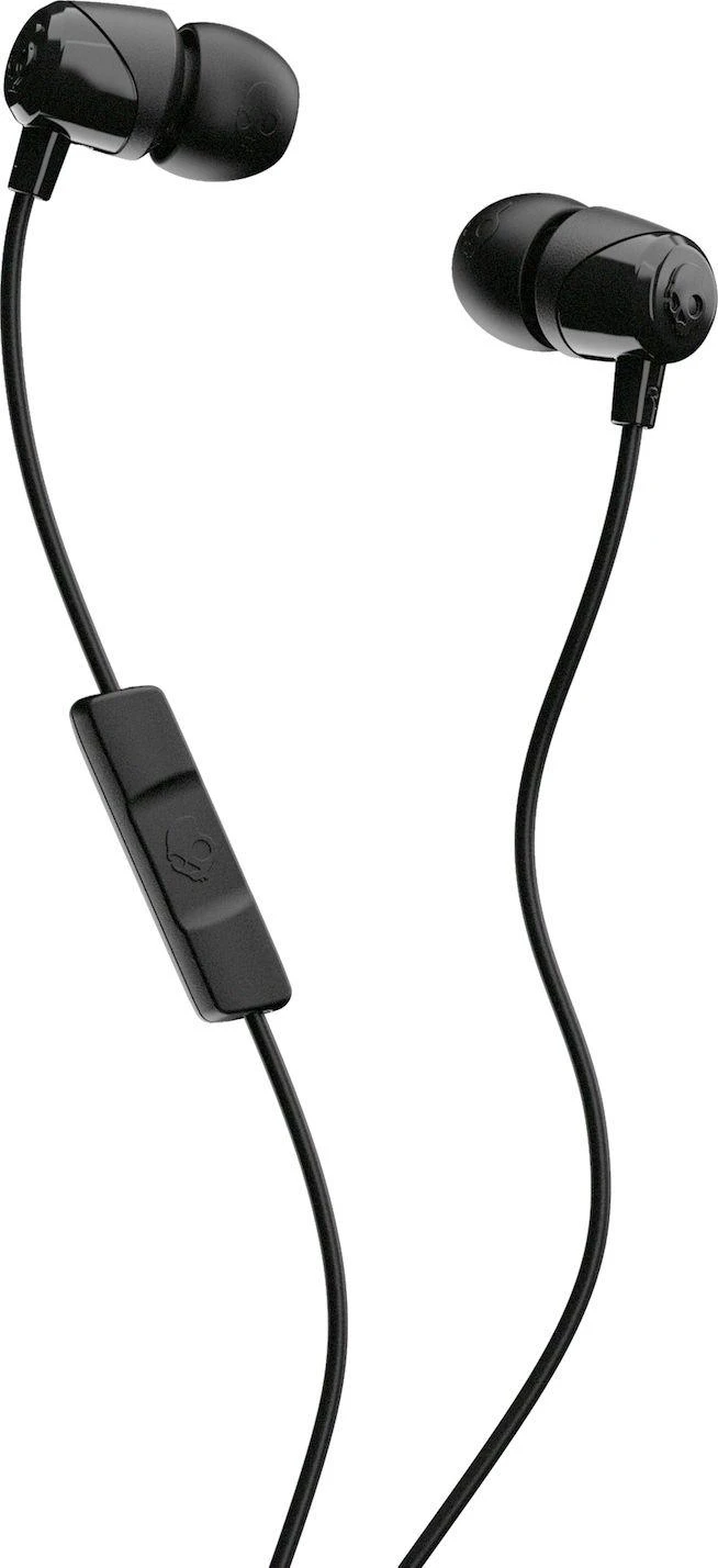 Skullcandy Jib juodos laidinės ausinės su mikrofonu