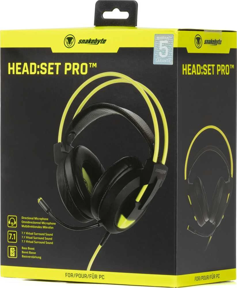 Snakebyte Head:Set Pro ausinės dėžutėje