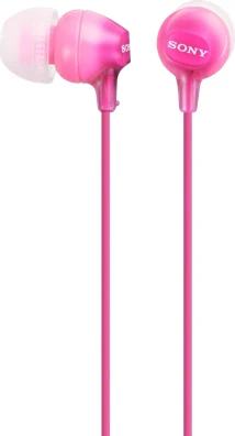 Ausinės Sony EX series MDR-EX15AP į ausis įkišamos, rožinės