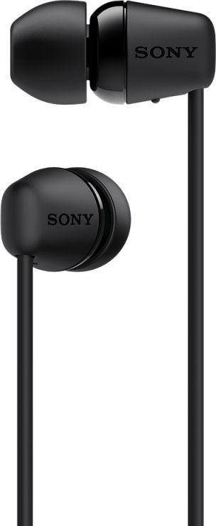 Belaidės į ausį įdedamos ausinės Sony WI-C200B, juodos
