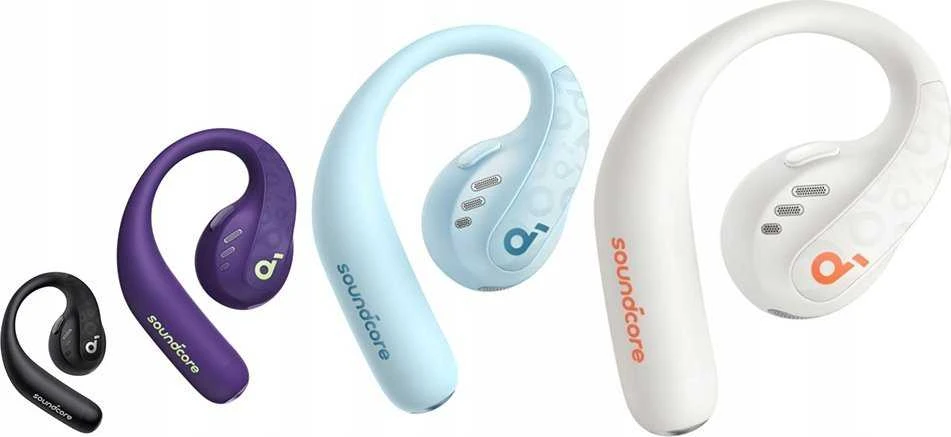 Ausinės Anker Soundcore AeroFit Pro, Baltos spalvos