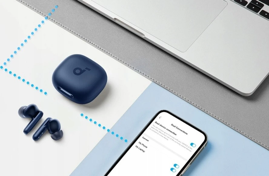 Ausinės Anker Soundcore P40i, Tamsiai mėlynos