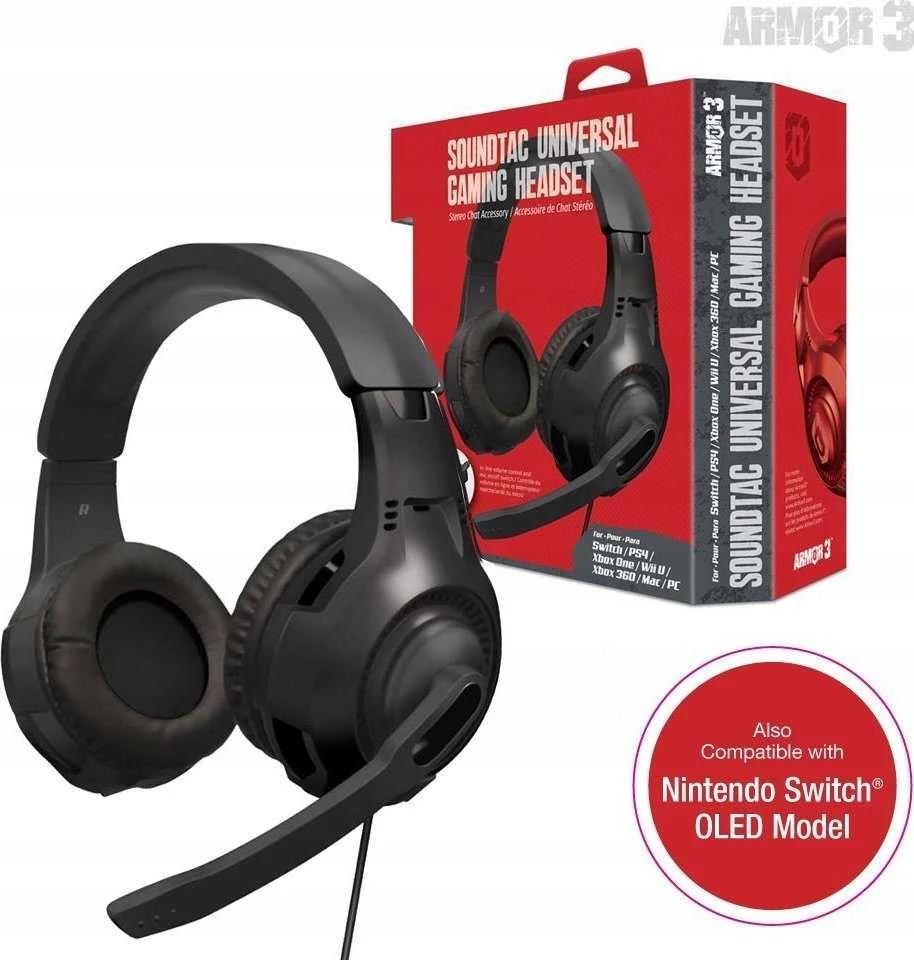 Soundtac žaidimų ausinės su mikrofonu