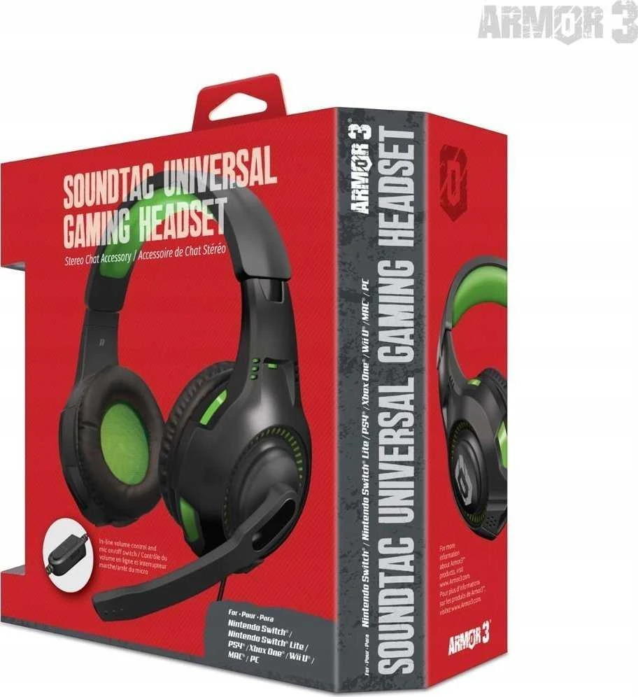 MyScreen Ausinės SOUNDTAC UNIVERSAL GAMING GREN