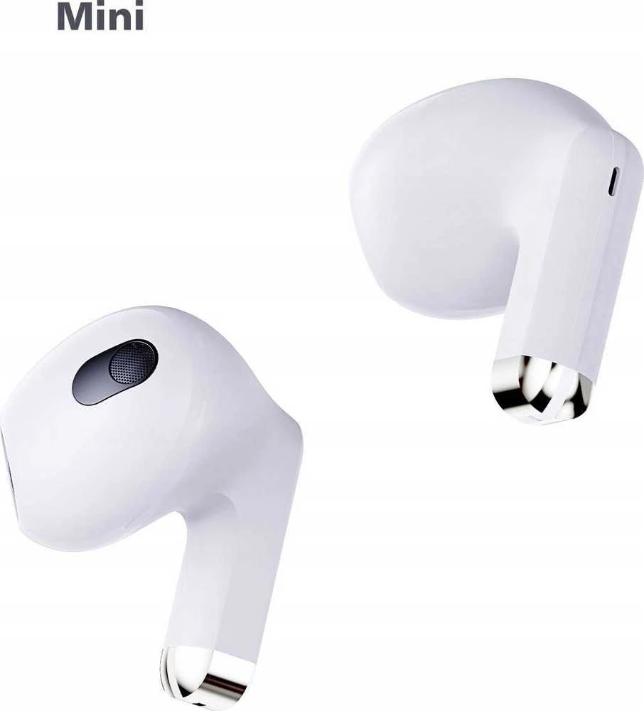 Swissten Ausinės Sourcing Mini Podss Baltas (54200200)