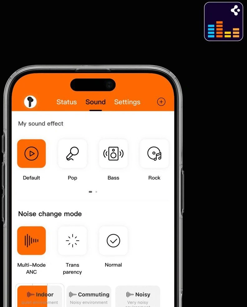 Spigen SA2401 ANC Pro belaidės ausinės – baltos spalvos
