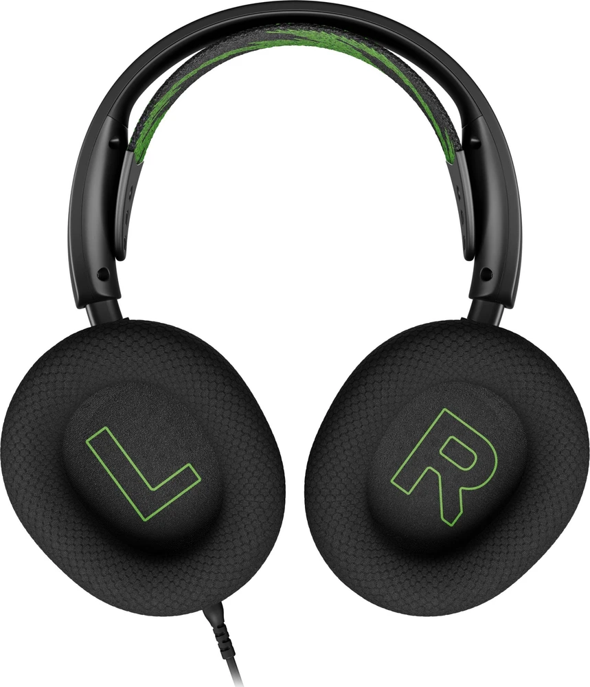 Ausinės žaidimams su mikrofonu SteelSeries Arctis Nova 1X Over-Ear, Juodos spalvos