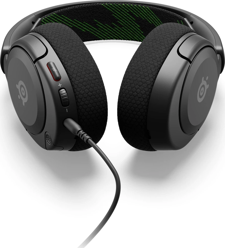 Ausinės žaidimams su mikrofonu SteelSeries Arctis Nova 1X Over-Ear, Juodos spalvos