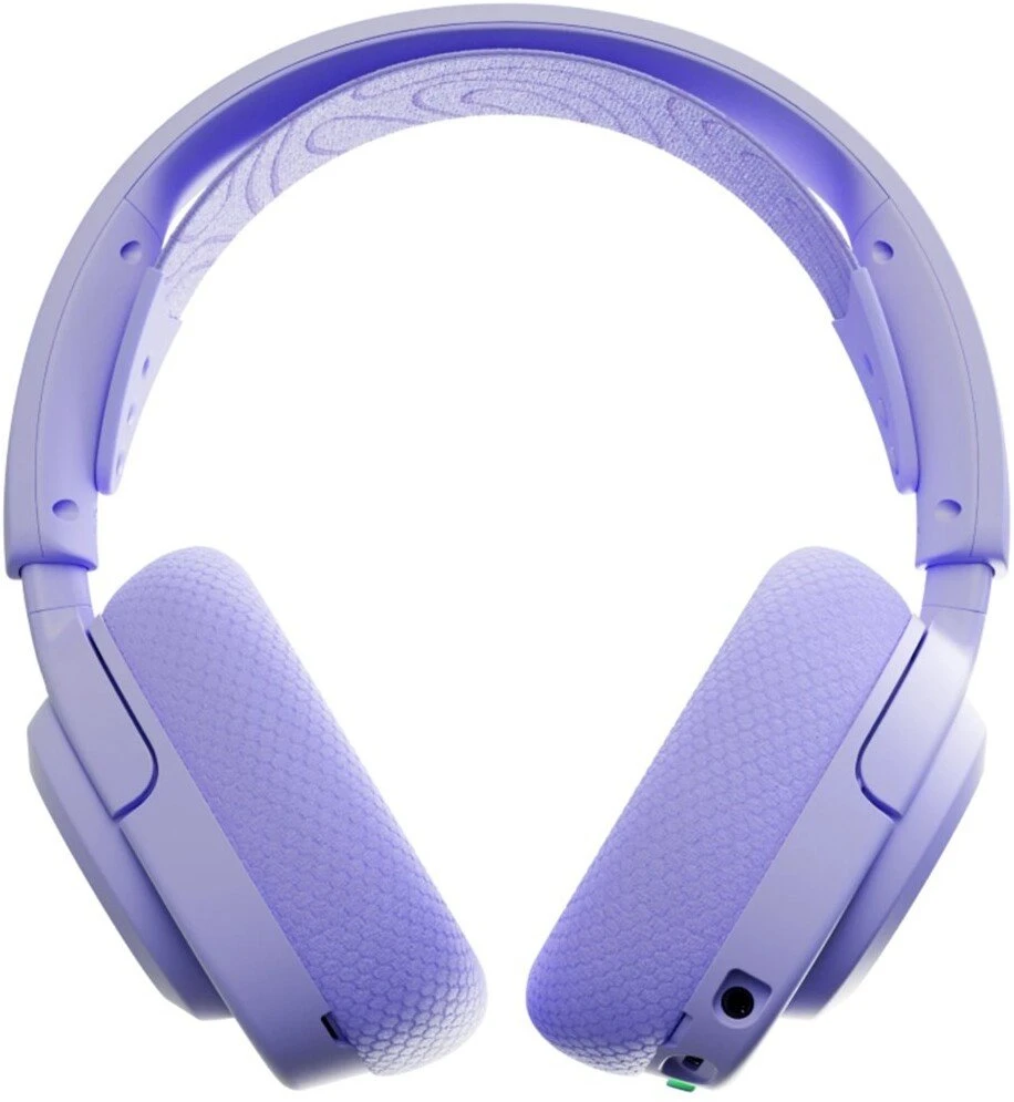 Ausinės Steelseries Arctis Nova 3P Ausinių rinkinys Bezprzewodowy su lankeliu ant galvos Gaming USB Type-C Bluetooth Lawenda