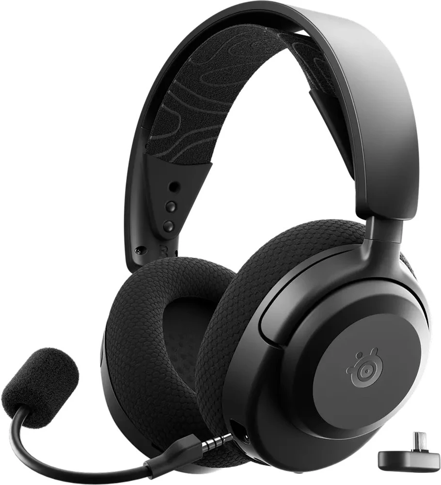 Steelseries Arctis Nova 3P belaidės žaidimų ausinės (juodos)