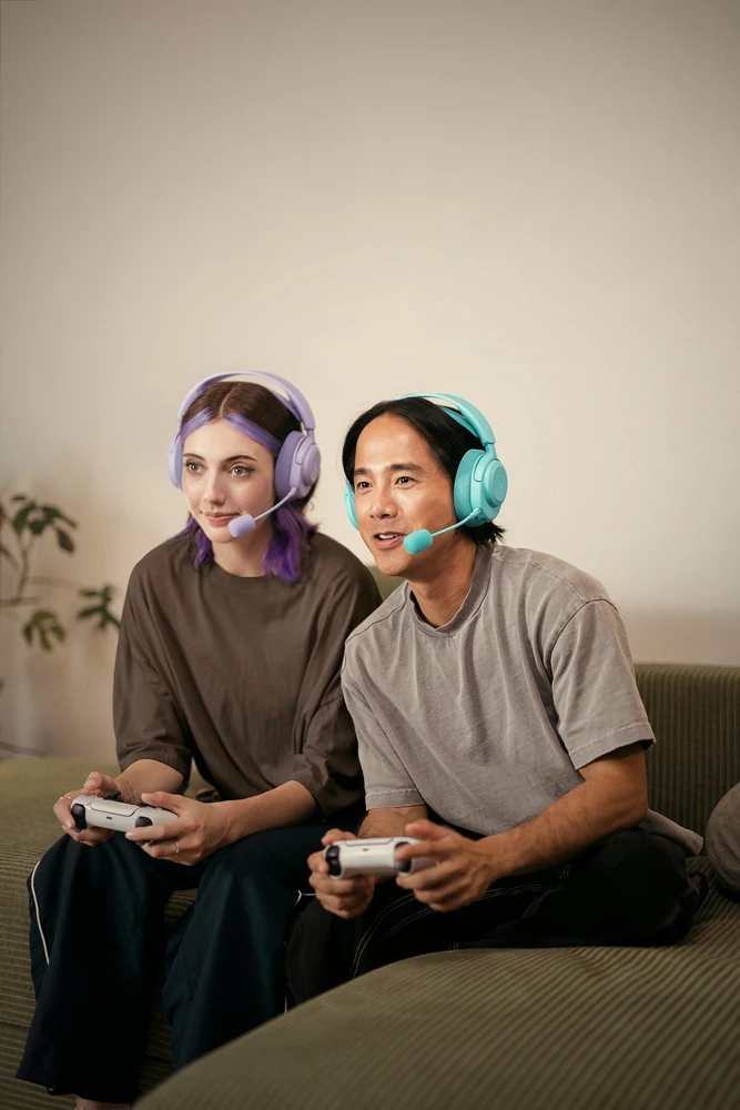 SteelSeries Žaidimų ausinės | Arctis Nova 3PW | „Bluetooth“ | Už ausų | Triukšmo slopinimas | Belaidės | Aqua