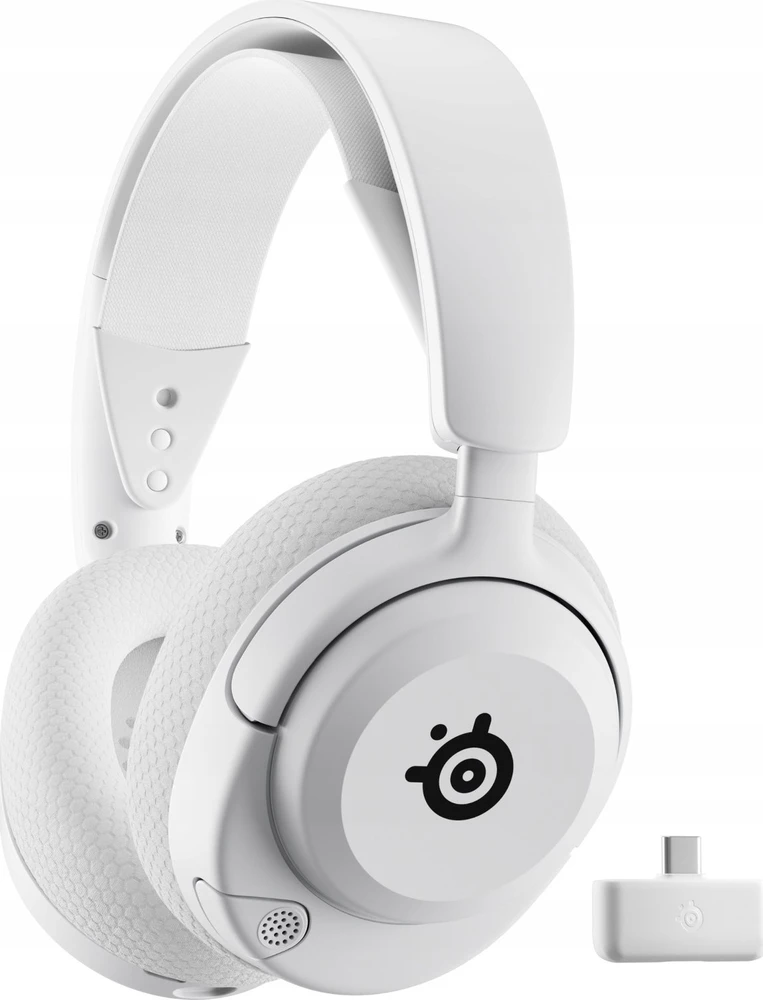 Steelseries Arctis Nova 5 žaidimų ausinės, Baltos