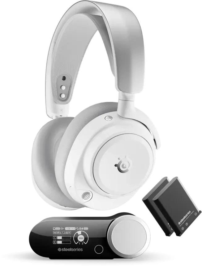 Ausinės STS Steelseries Arctis Nova Pro Omni Baltas