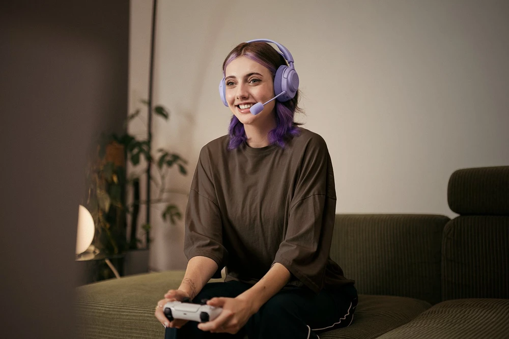 SteelSeries Ausinės Žaidimams | Arctis Nova 3PW | Bluetooth | Over-Ear | Mikrofonas | Noise canceling | Belaidės | Lavender