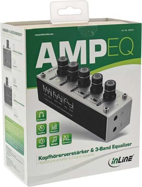 Stiprintuvas Headphone InLine Transistor AmpEQ 99201I
