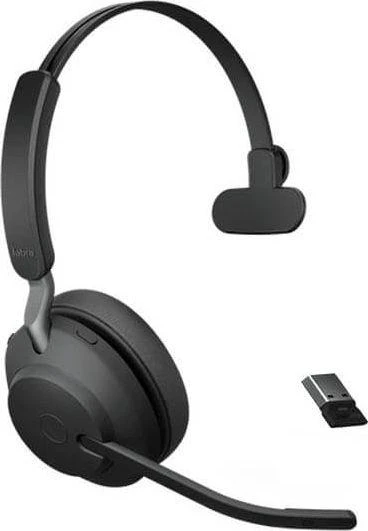 Ausinės Jabra Evolve2 65 Mono UC + Link 380a, juodas