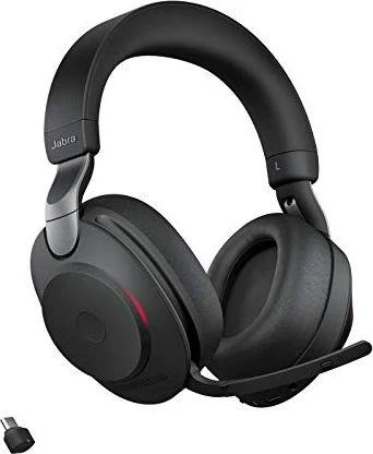 Belaidės ausinės Jabra Evolve2 85, Juodos