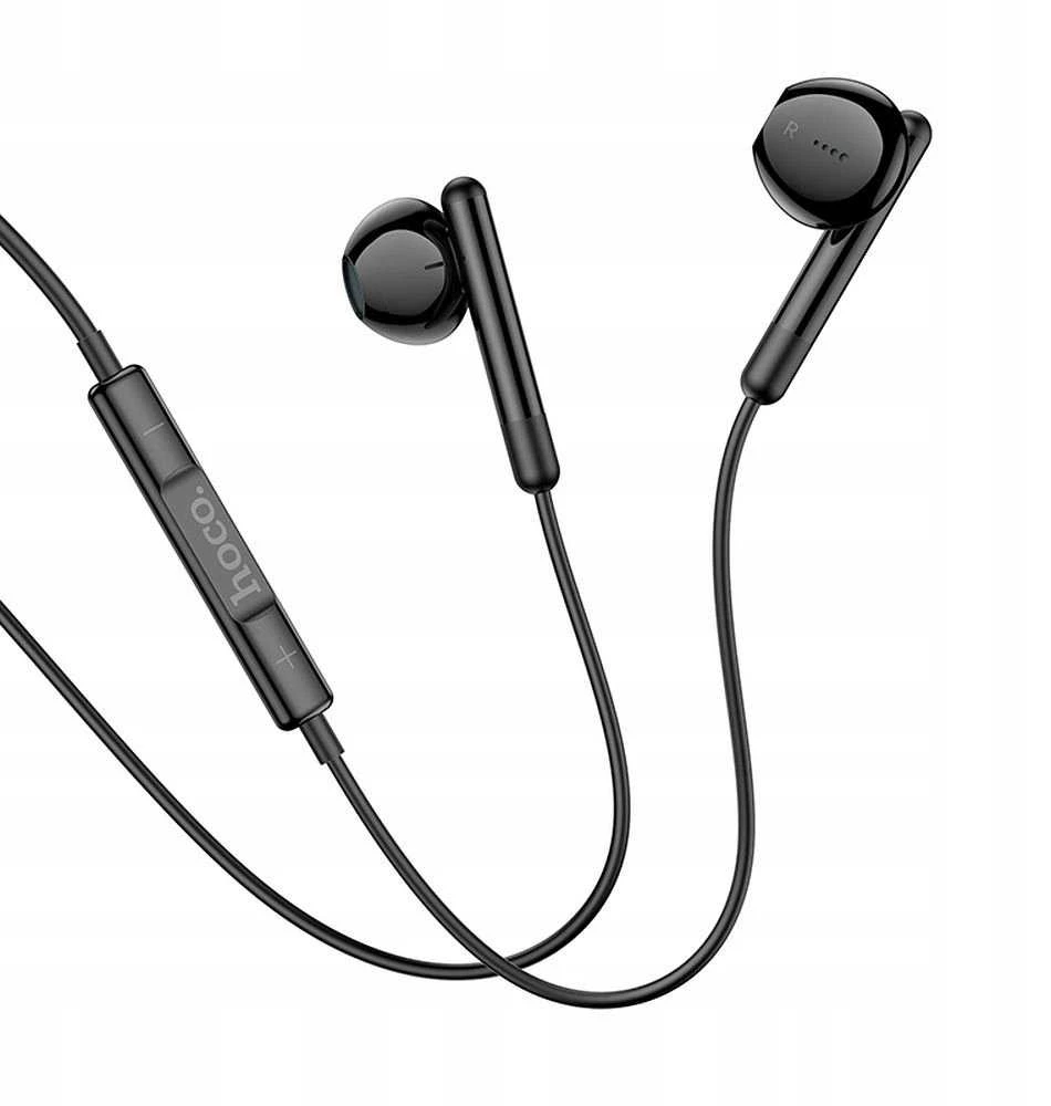 Wire ausinės USB C Hoco M93 juodas