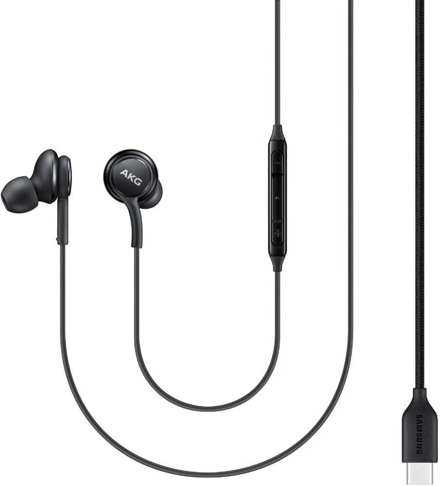 112803 EO-IC100BBE Samsung USB-C Stereo ausinės juodos spalvos be pakuotės