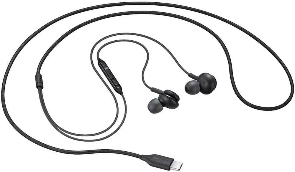 112803 EO-IC100BBE Samsung USB-C Stereo ausinės juodos spalvos be pakuotės
