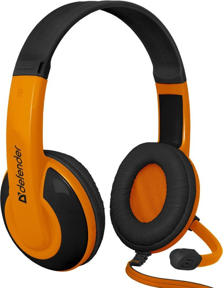 Ausinės Defender Warhead G-120 Juodai-Oranžinė