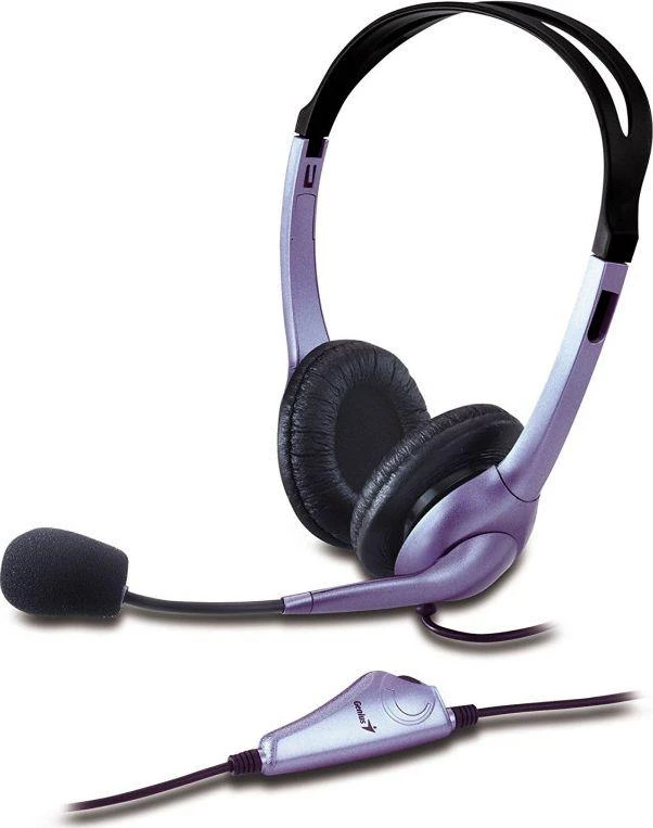 Genius HS-04S ausinės su mikrofonu ir garso valdikliu