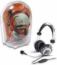 KYE GENIUS Ausinės HS-04 SU stereo ausinės noise-canceling microphone in line garsumo valdymas in line microphone su mute function