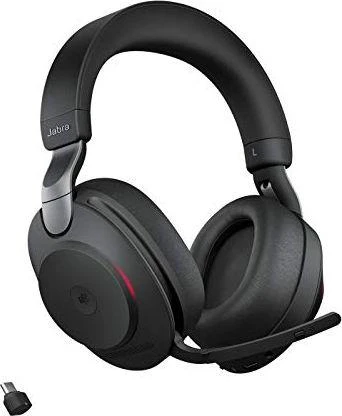 Jabra Evolve2 85 su mikrofonu ir USB jungtimi