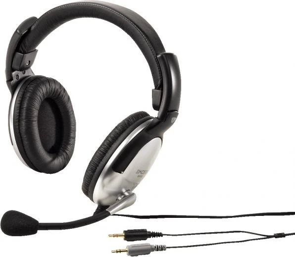 Koss SB45 ausinės su mikrofonu ir dviguba jungtimi