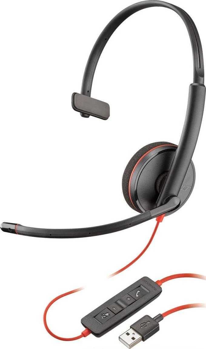 Ausinės Plantronics Blackwire C3210 USB-A, 209744-101