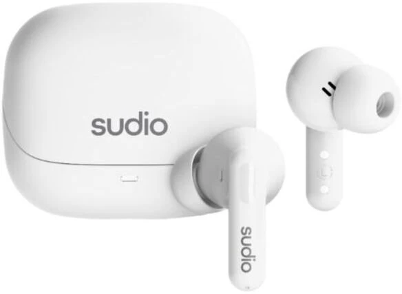 Ausinės Sudio Earbuds | C8 | Bluetooth | į ausis įkišamos | Mikrofonas | Baltas | Noise canceling