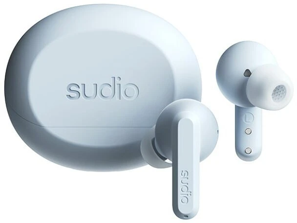 Ausinės Sudio Earbuds | A3 Pro | Bluetooth | į ausis įkišamos | Mikrofonas | Powder Mėlyna | Noise canceling