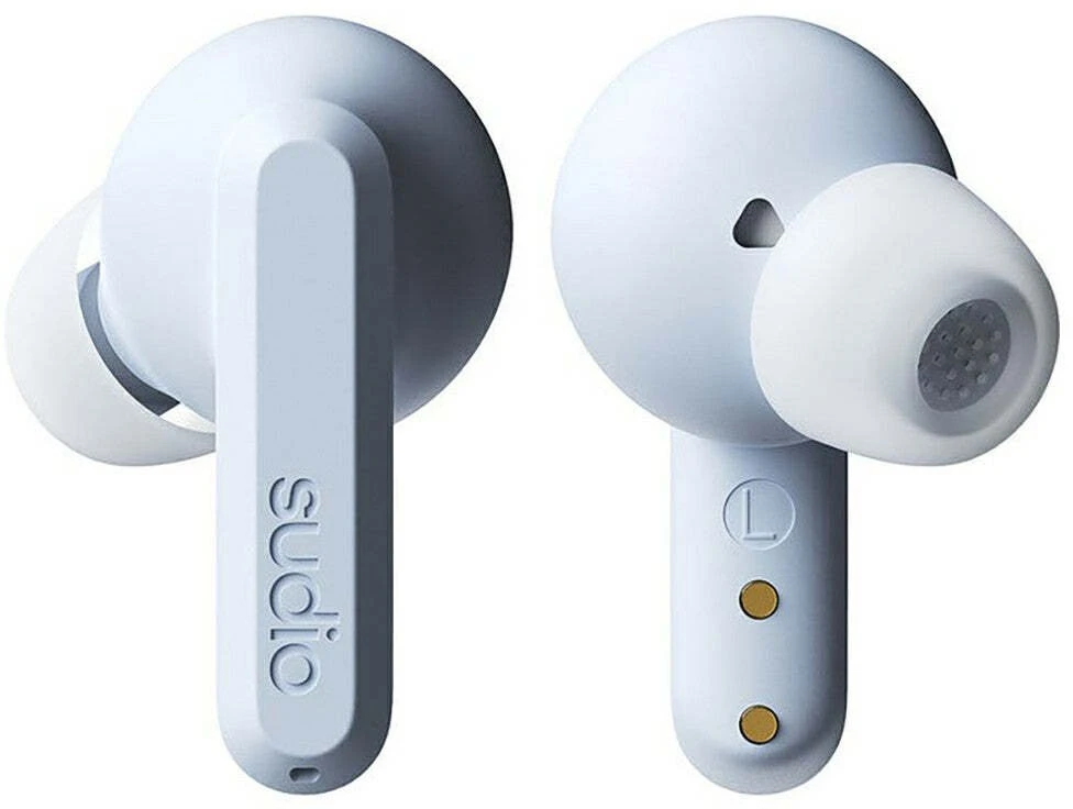 Ausinės Sudio Earbuds | A3 Pro | Bluetooth | į ausis įkišamos | Mikrofonas | Powder Mėlyna | Noise canceling