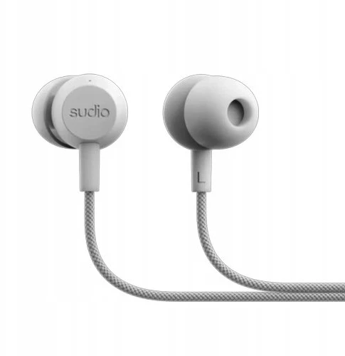 Ausinės Sudio Earbuds | V3 | USB-C | į ausis įkišamos | Mikrofonas | Pilkas Baltas