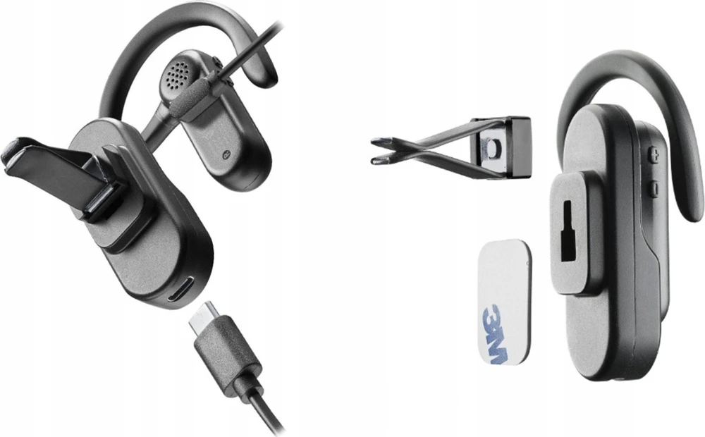 Ausinės Swissten Dock Earpiece Juodas (51204000)