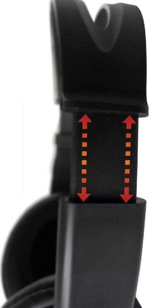 Ausinės TECHLY Stereo Headphone su mikrofonu ir Volume Control